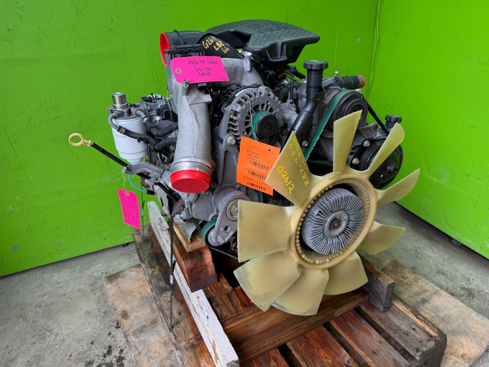 06 07 CHEVROLET GMC 2500 3500 6.6 LBZ DURAMAX DIESEL ENGINE MOTOR NO CORE!!