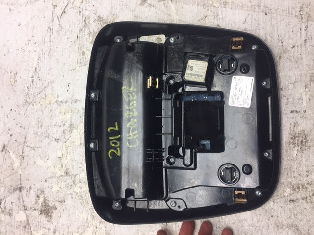 12 DODGE CHARGER SRT-8 392 6.4 BLACK INTERIOR DOME MAP LIGHTS W/ GARAGE OPENER