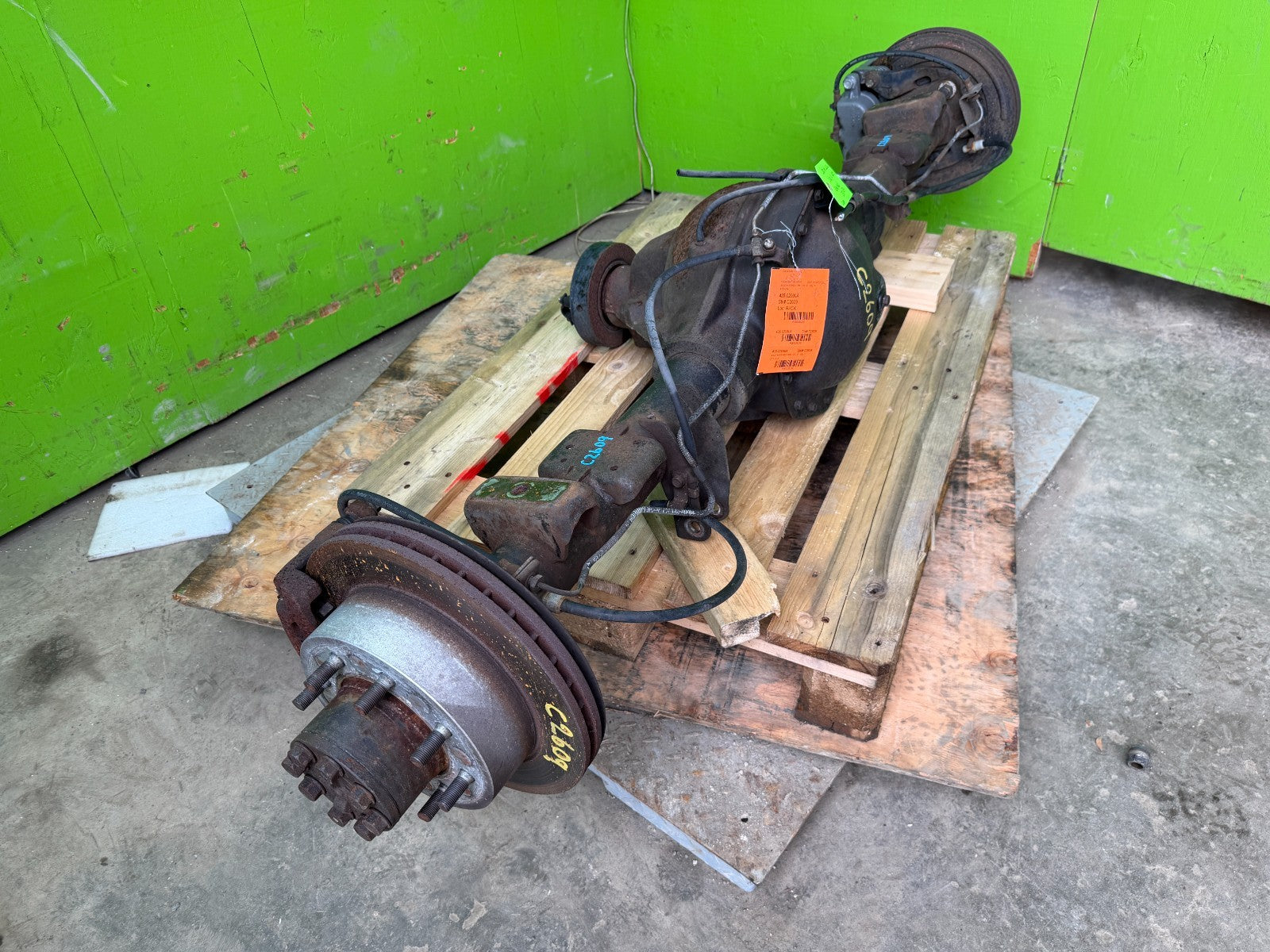 01-07 GMC SIERRA SILVERADO 2500HD 3500HD SRW REAR DIFFERENTIAL AXLE GT4 G80 GAS