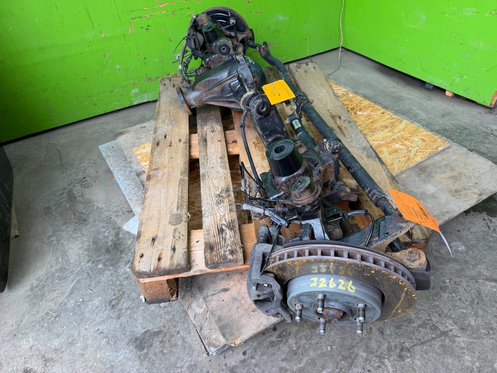 15 JEEP WRANGLER JK DANA 30 FRONT DIFFERENTIAL AXLE 3.73 07-18 P68081846AE