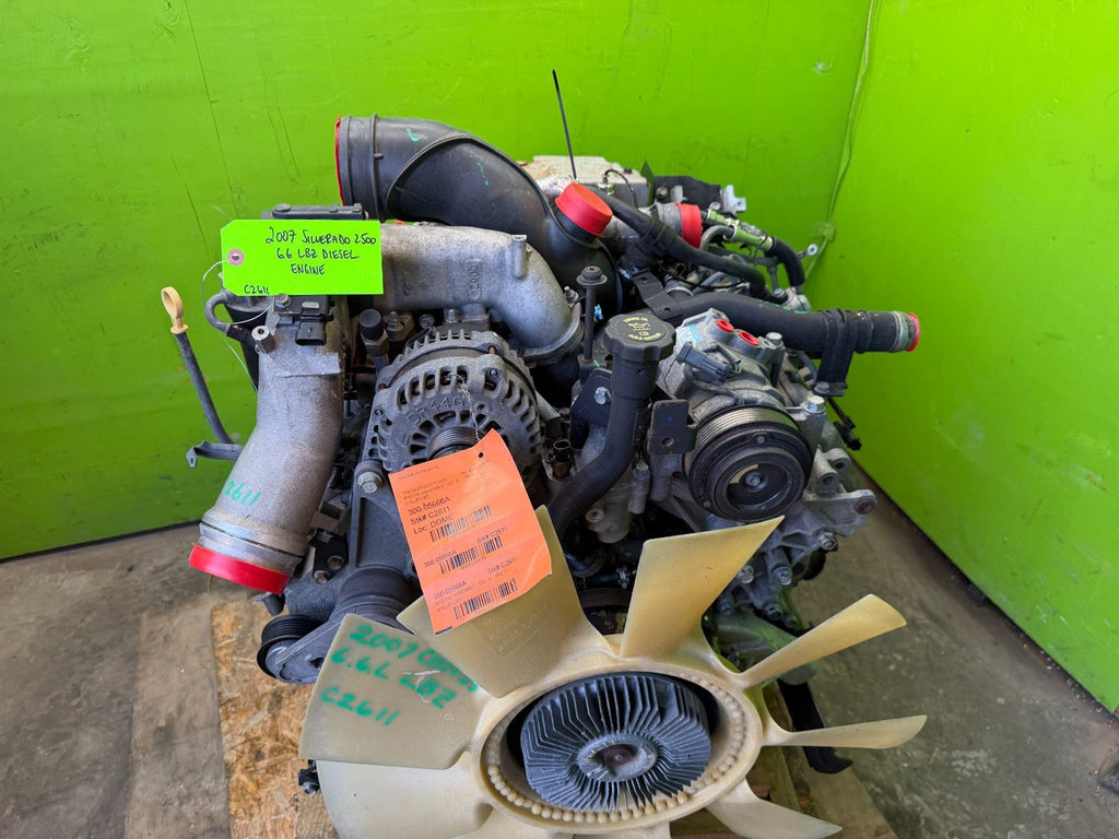 06 07 CHEVROLET GMC 2500 3500 6.6 LBZ DURAMAX DIESEL ENGINE MOTOR NO CORE!!