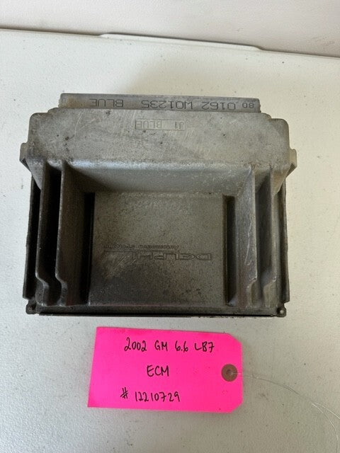 01-04 Chevrolet GMC 2500HD DURAMAX 6.6 LB7 ECM ECU ENGINE COMPUTER 12210729