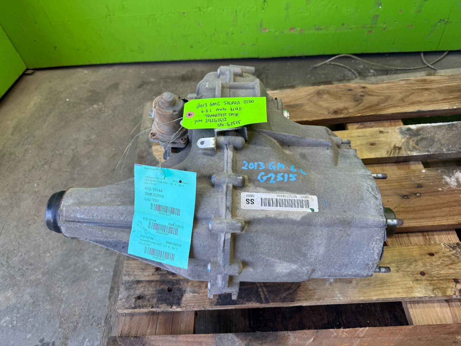 11-16 GMC SIERRA SILVERADO 2500HD 3500 ELECTRIC SHIFT TRANSFER CASE DIESEL NQF