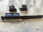 08-10 Chevrolet GMC 2500HD 3500HD INTERIOR DASH TRIM W/ HEATER AC VENTS