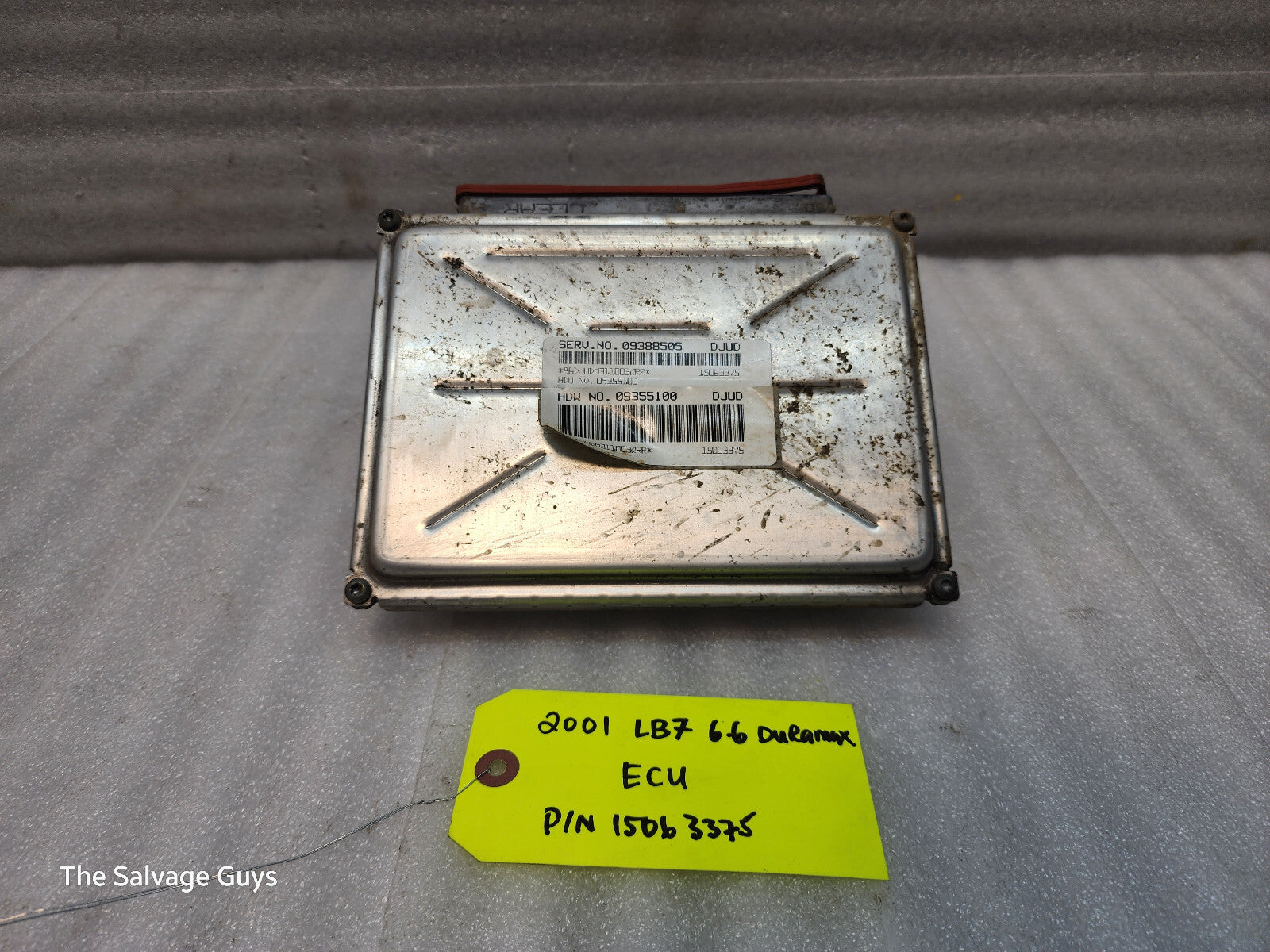 01-04 Chevrolet GMC 2500HD DURAMAX 6.6 LB7 ECM ECU ENGINE COMPUTER 15063375