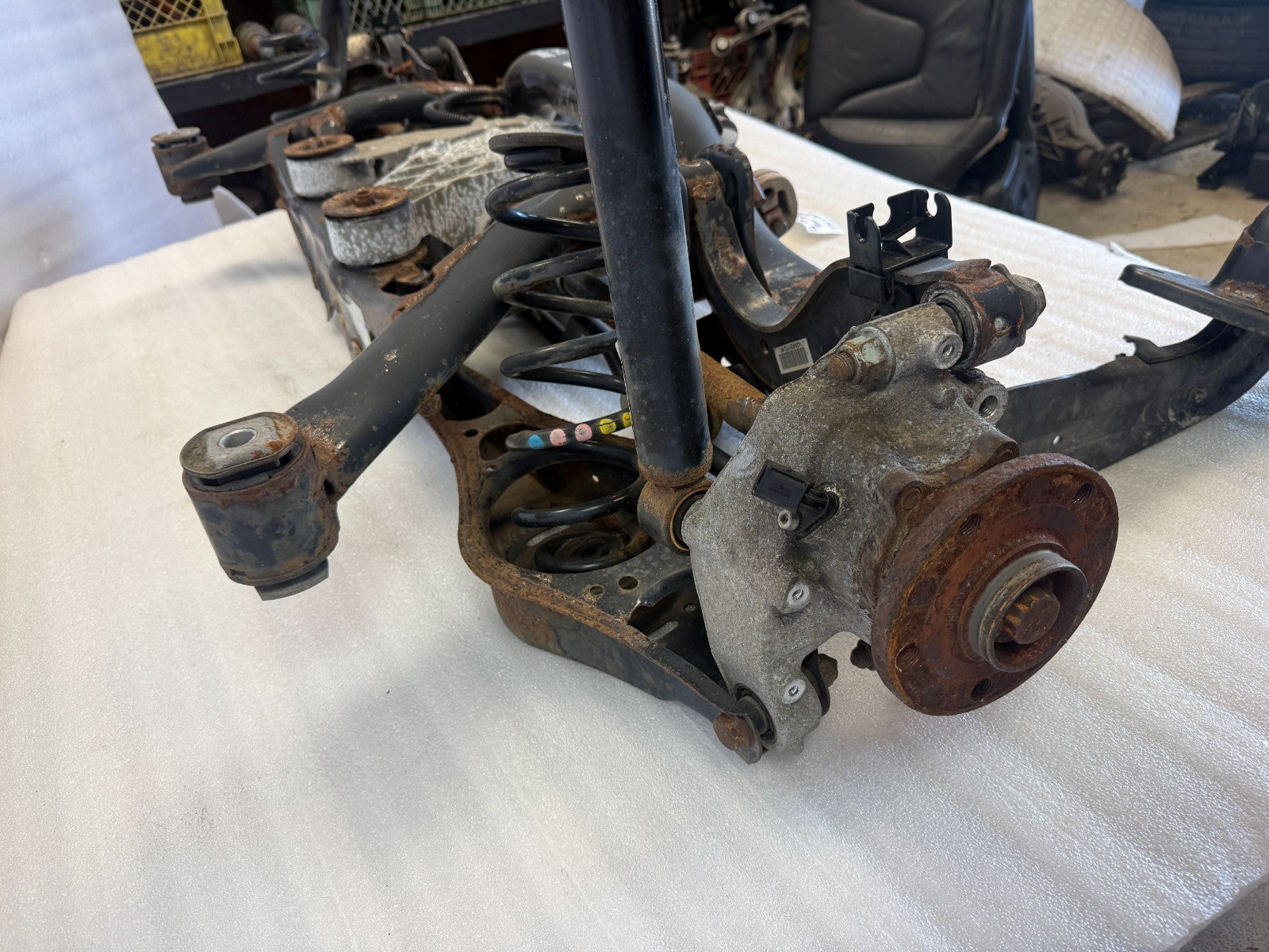 12 VOLKSWAGEN GOLF R MK6 REAR SUSPENSION DROP OUT HALDEX DIFFERENTIAL 10-14