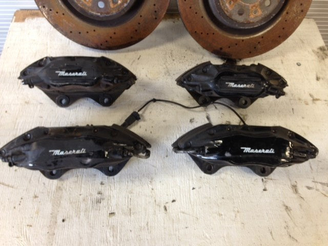 02 03 04 05 Maserati Spyder 4200 M138 COUPE SPYDER OEM FRONT REAR BRAKE CALIPERS