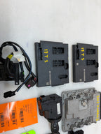 17 18 19 PORSCHE 991 TURBO S OEM ECU ECM DME BCM IMMOBILIZER KEY SET KEYS 991.2