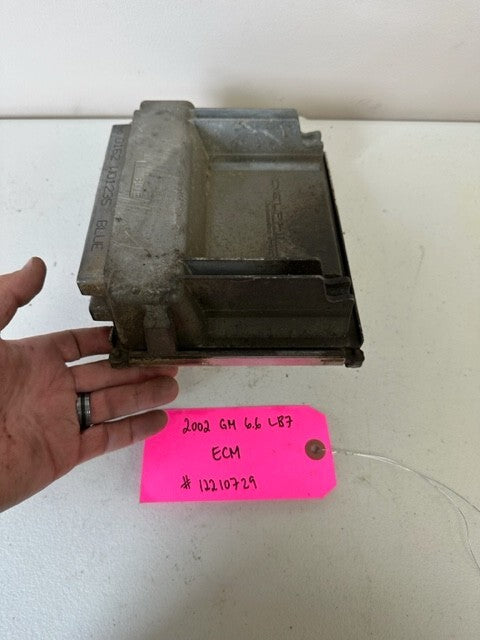 01-04 Chevrolet GMC 2500HD DURAMAX 6.6 LB7 ECM ECU ENGINE COMPUTER 12210729