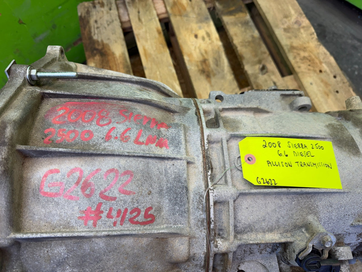 08-10 Chevrolet GMC 3500HD DURAMAX 6.6 ALLISON 1000 AUTOMATIC TRANSMISSION LMM