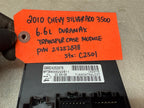 07-14 GMC SIERRA SILVERADO 2500 3500 TRANSFER CASE CONTROL MODULE 24252878