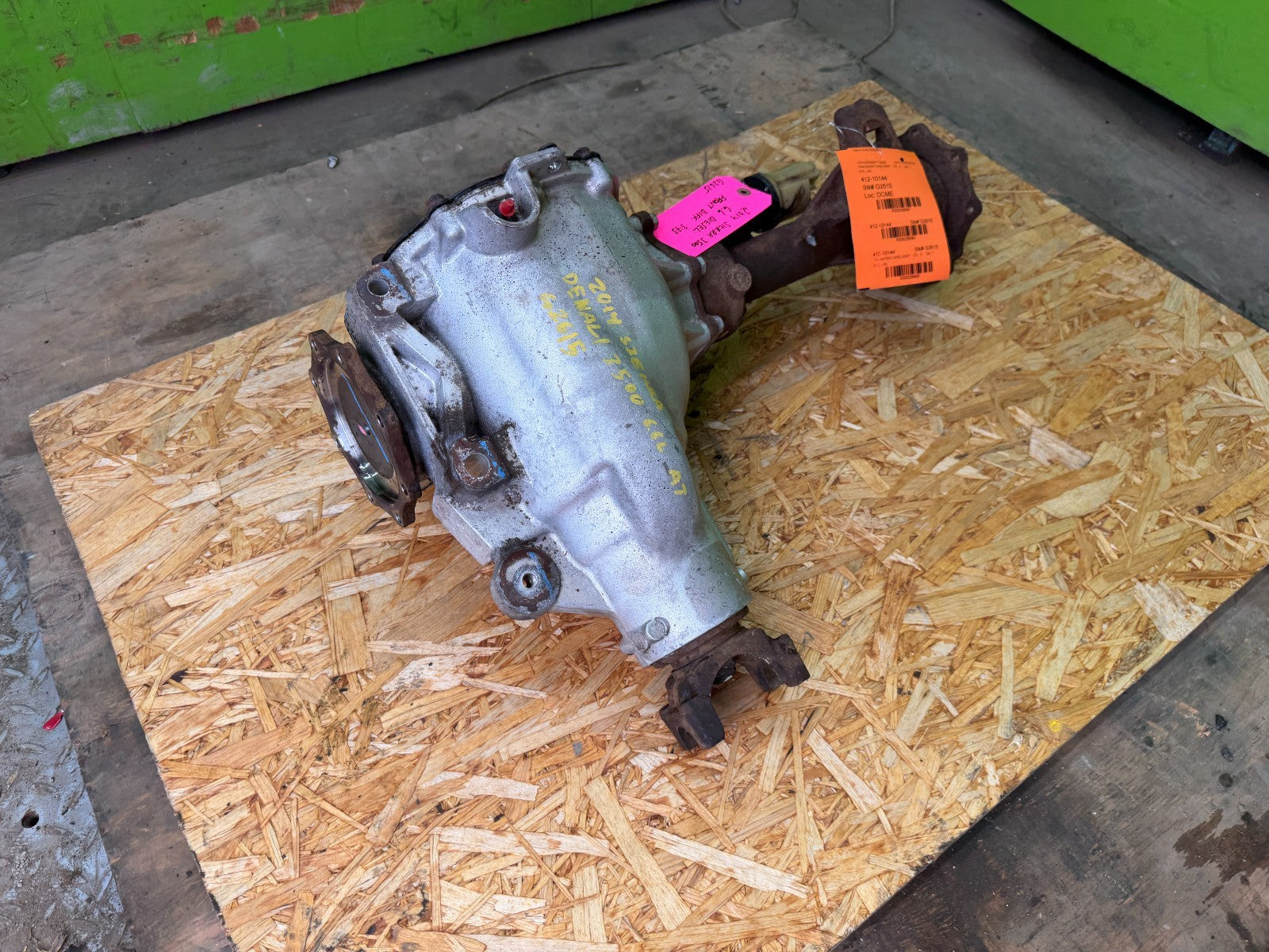 11-16 GMC SIERRA SILVERADO 2500 3500 3.73 GT4 FRONT DIFFERENTIAL AXLE 6.6 DIESEL