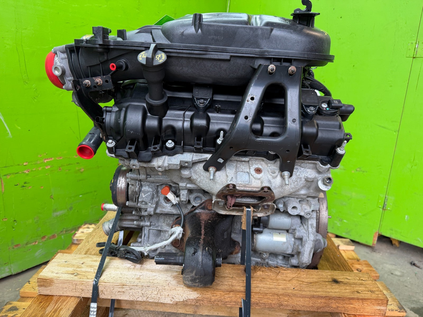 15 JEEP WRANGLER JK 3.6 COMPLETE ENGINE MOTOR ASSEMBLY 14-18