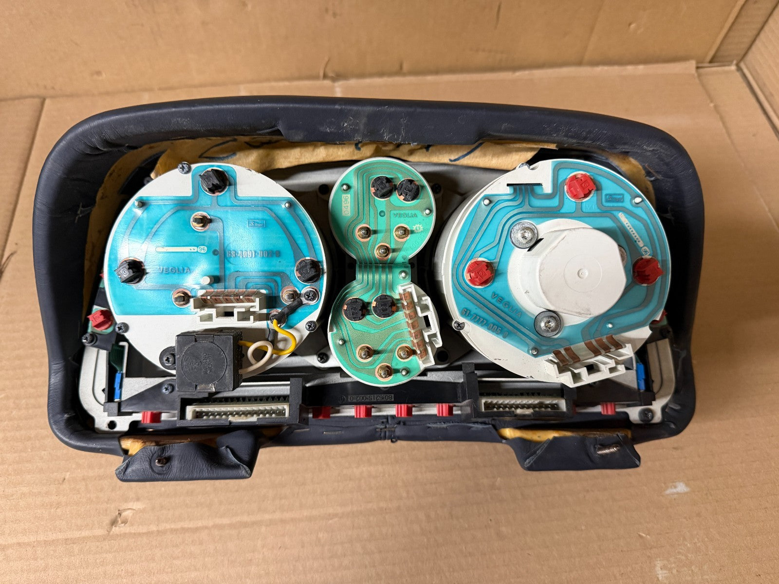 95-99 Ferrari 355 F355 GAUGE CLUSTER SPEEDOMETER TACH GAUGES DASH NAVY BLUE