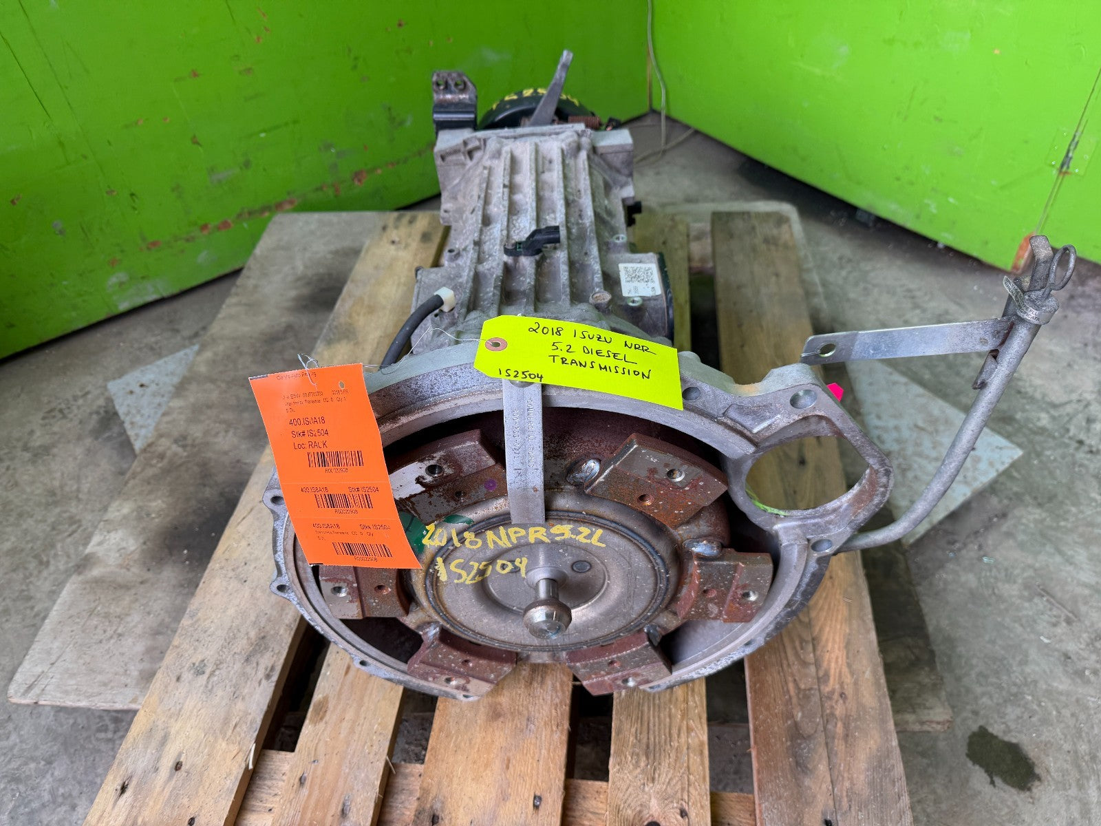 18 ISUZU NRR NPR NQR 5.2 AISIN AUTOMATIC TRANSMISSION 4HK1-TC 68k