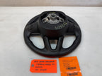 17 DODGE CHALLENGER R/T OEM HEATED BLACK LEATHER STEERING WHEEL MANUAL 15-23
