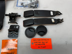 15-22 FORD MUSTANG GT 5.0 REAR SEATBELTS BELTS BRACKETS HARDWARE