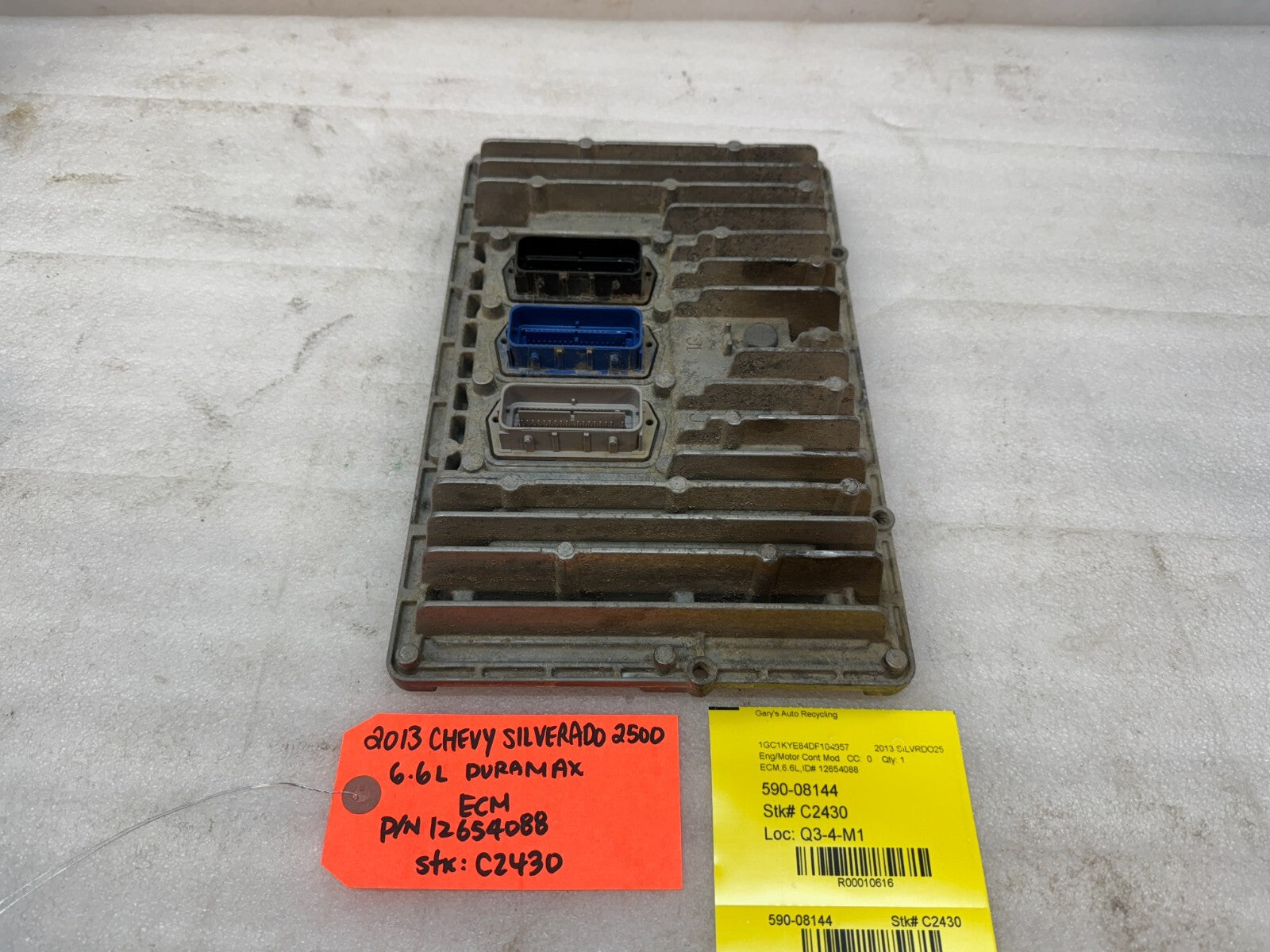 13 14 Chevrolet GMC 2500HD DURAMAX 6.6 LML OEM ENGINE COMPUTER ECU ECM 12654088