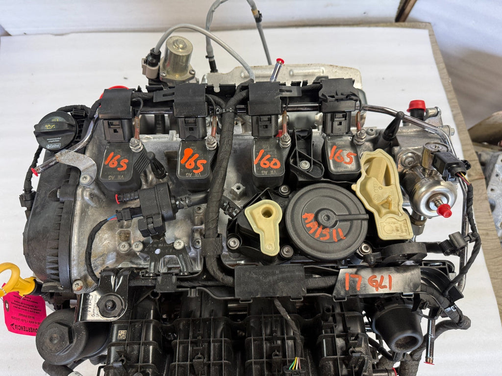 17 VOLKSWAGEN JETTA GLI MK6.5 OEM 2.0 TSI CPPA ENGINE MOTOR COMPLETE 15-18 45k