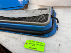 87-95 JEEP WRANGLER YJ OEM BLUE LEFT RIGHT HALF DOORS W DOOR PANELS