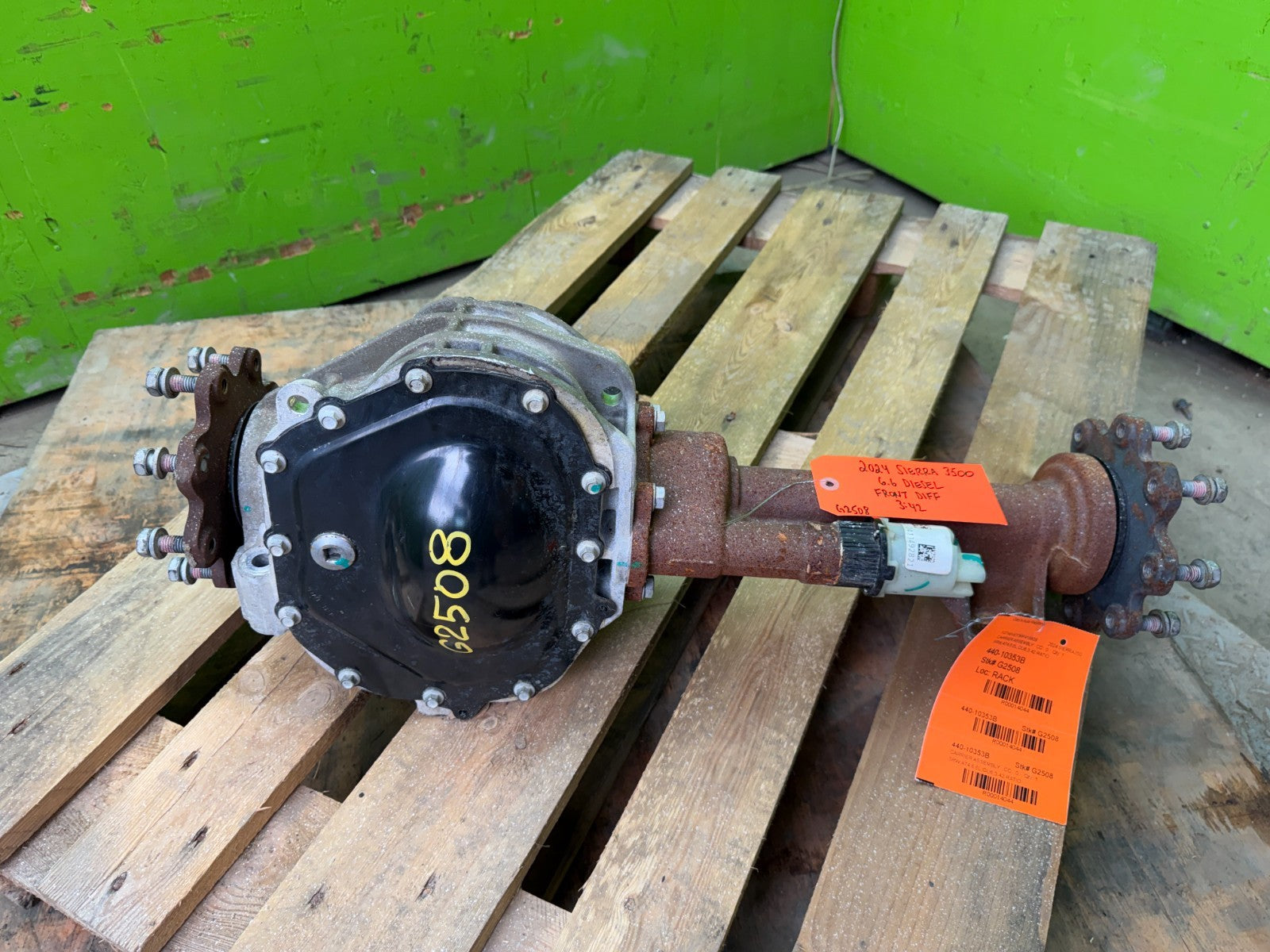 19-24 CHEVROLET GMC SIERRA SILVERADO 2500 3500 GU6 FRONT DIFFERENTIAL DIFF 3.42