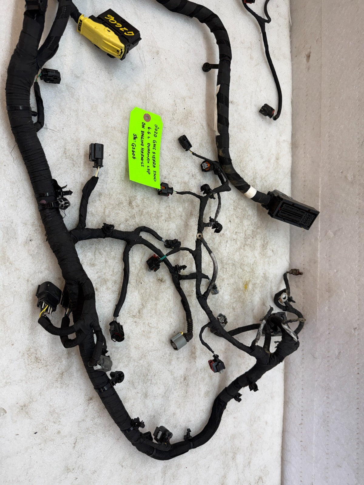 20-24 GMC CHEVROLET 3500HD DURAMAX 6.6 L5P ON ENGINE WIRING HARNESS