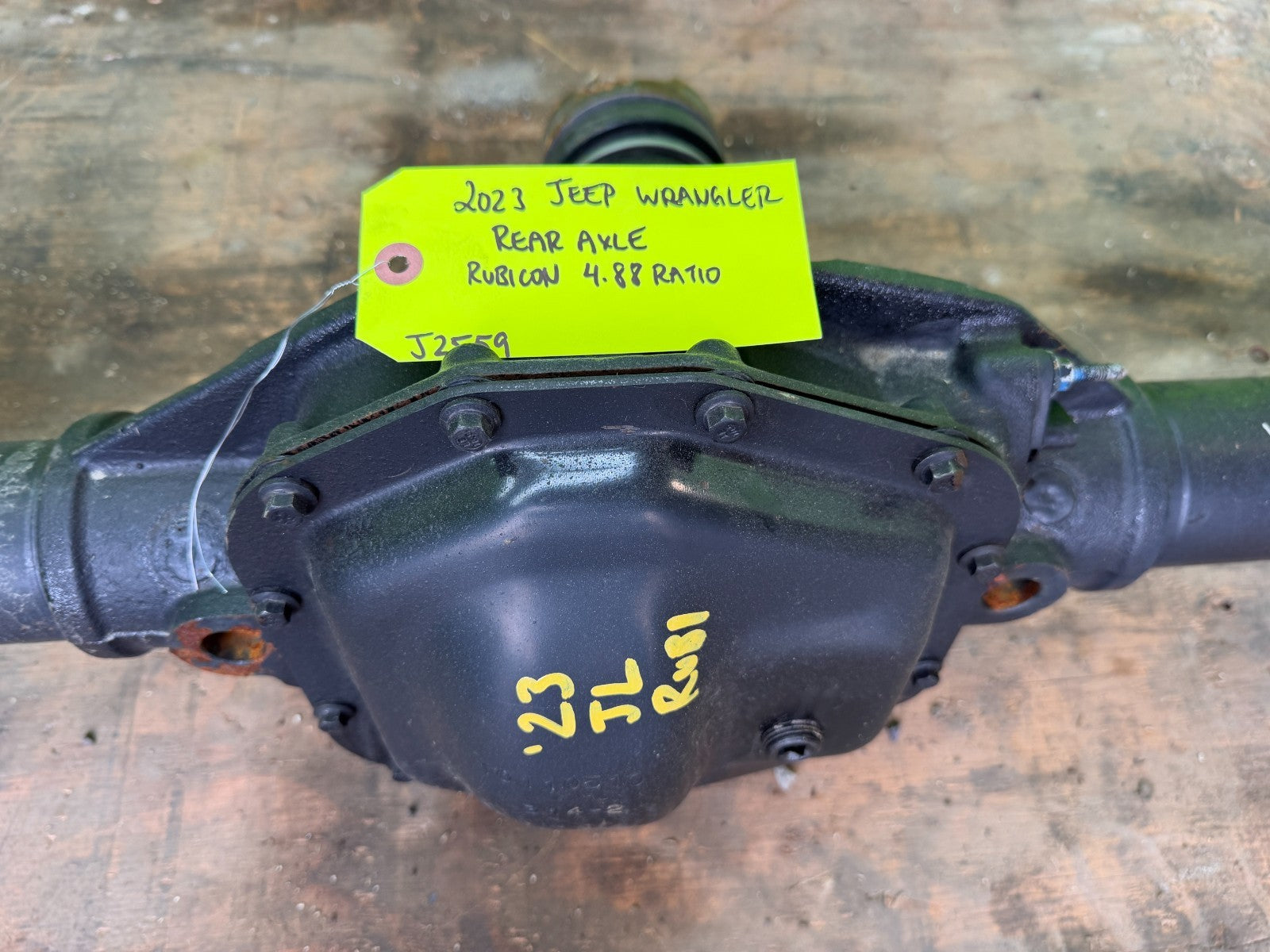 23 JEEP WRANGLER JL JT RUBICON DANA 44 REAR AXLE 4.88 LOCKER WIDETRACK 18-23
