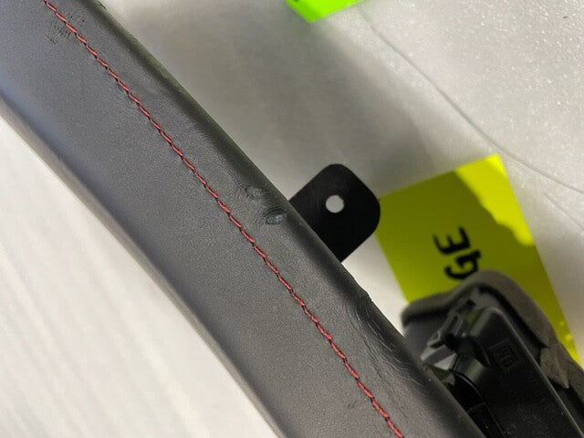 15-19 CHEVROLET CORVETTE C7 Z06 Z07 BLACK W/ RED RIGHT SIDE DASH TRIM PIECE