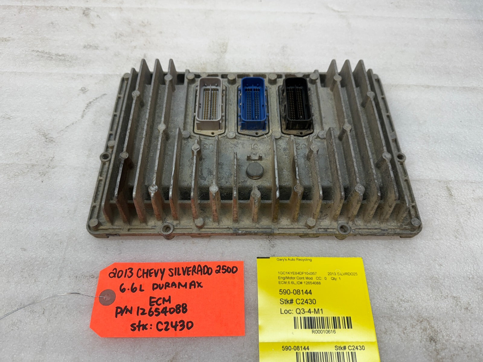 13 14 Chevrolet GMC 2500HD DURAMAX 6.6 LML OEM ENGINE COMPUTER ECU ECM 12654088