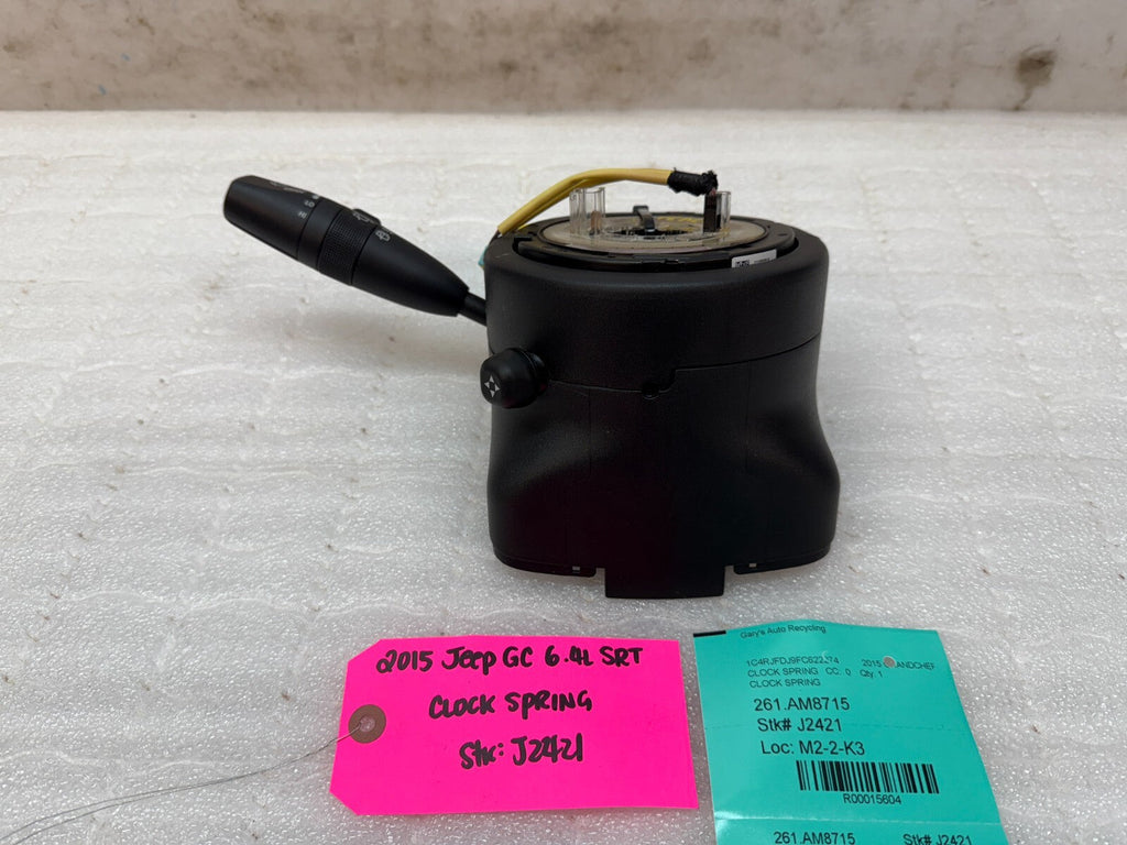 14 15 JEEP GRAND CHEROKEE SRT WK2 OEM CLOCKSPRING STEERING COLUMN SIGNAL SWITCH
