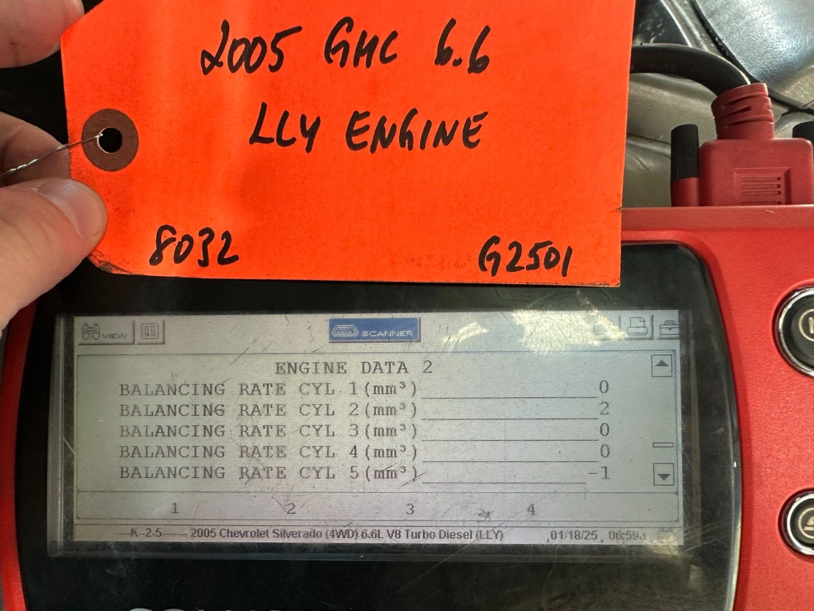 04 05 CHEVROLET GMC 2500 3500 6.6 LLY DURAMAX DIESEL ENGINE MOTOR NO CORE!!