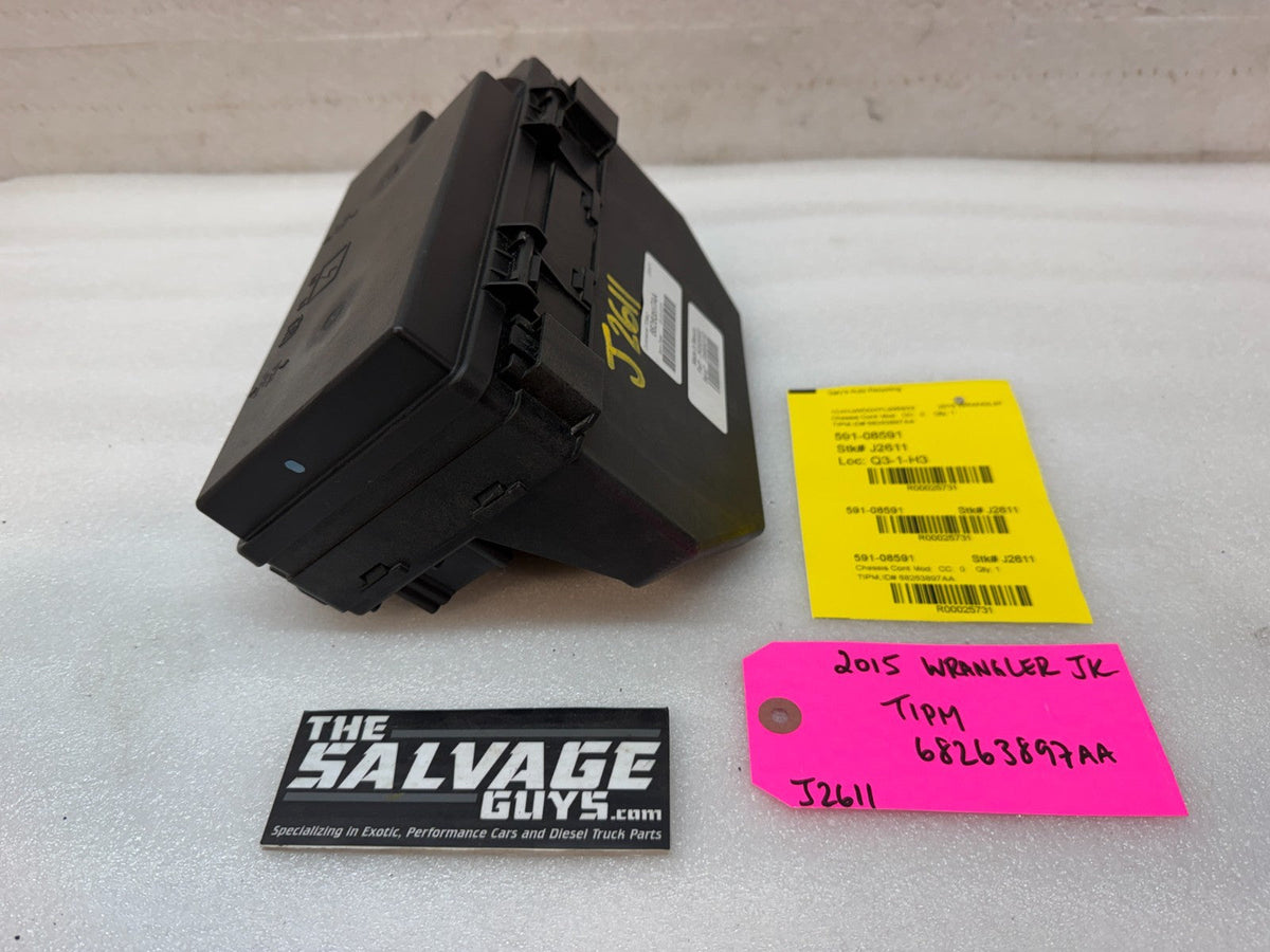 15 JEEP WRANGLER JK TIPM INTEGRATED MODULE FUSE BOX 68263897AA