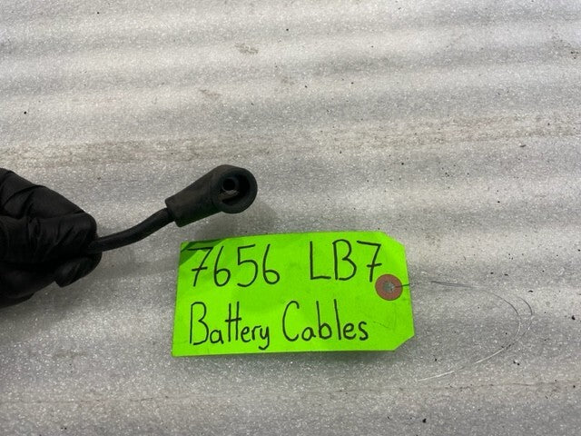 01-04 GMC CHEVROLET SILVERADO 2500HD 3500HD 6.6 LB7 OEM BATTERY CABLES
