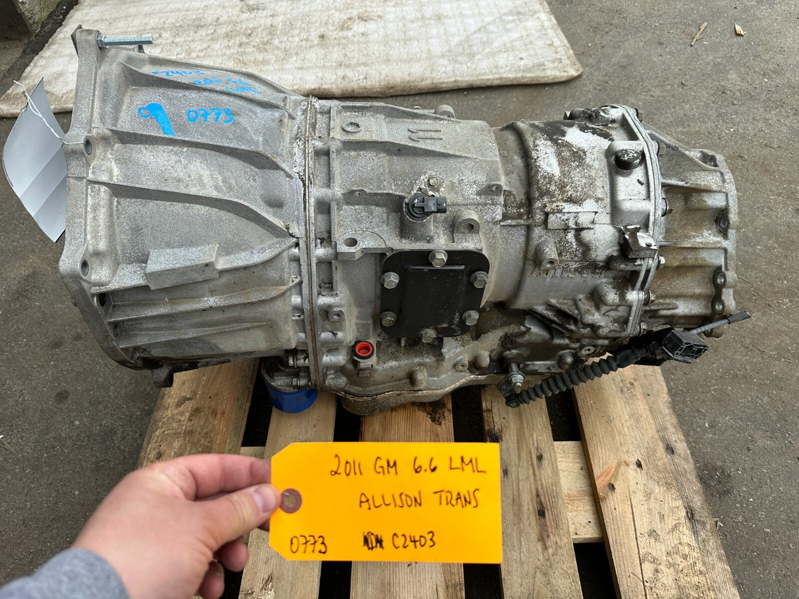 11 Chevrolet GMC 3500HD DURAMAX 6.6 ALLISON 1000 AUTOMATIC TRANSMISSION LML