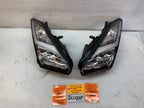 17 NISSAN GTR R35 OEM VR38 LEFT RIGHT XENON LED HEADLIGHTS HEADLAMP 15-20