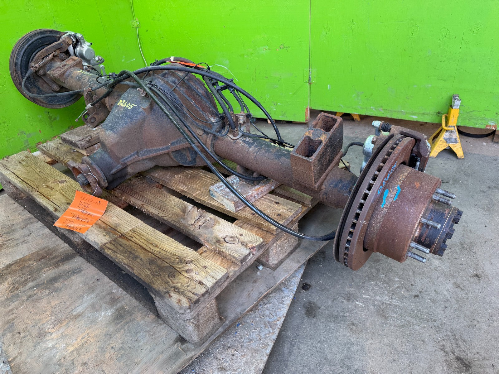 12 DODGE RAM 2500 3500 SINGLE REAR WHEEL SRW REAR DIFFERENTIAL AXLE 3.73