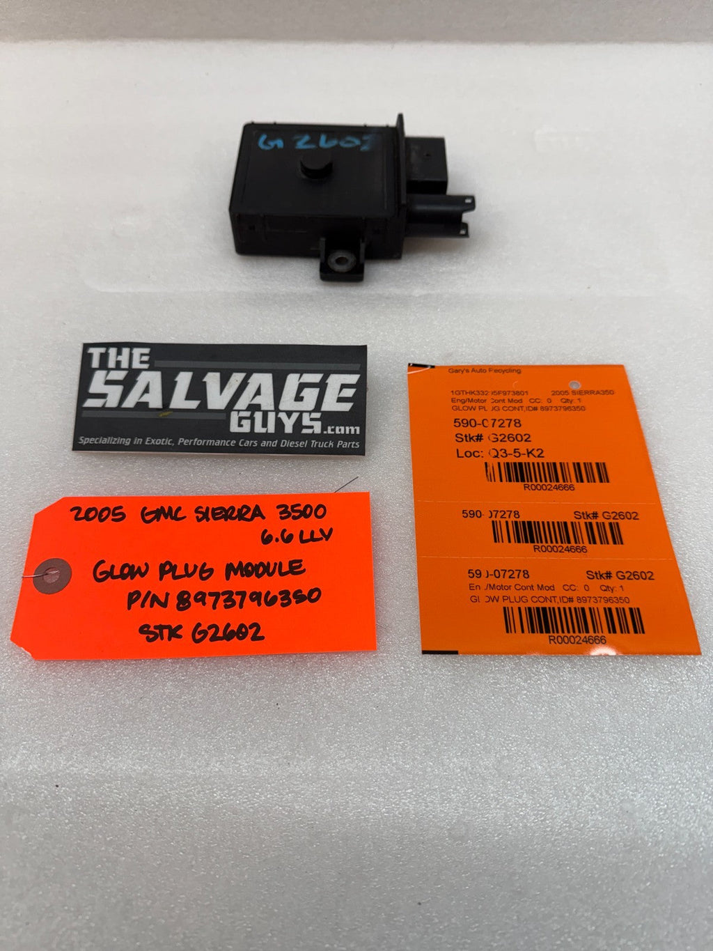 04 05 Chevrolet GMC 2500HD 3500 DURAMAX 6.6 LLY GPM GLOW PLUG CONTROL MODULE