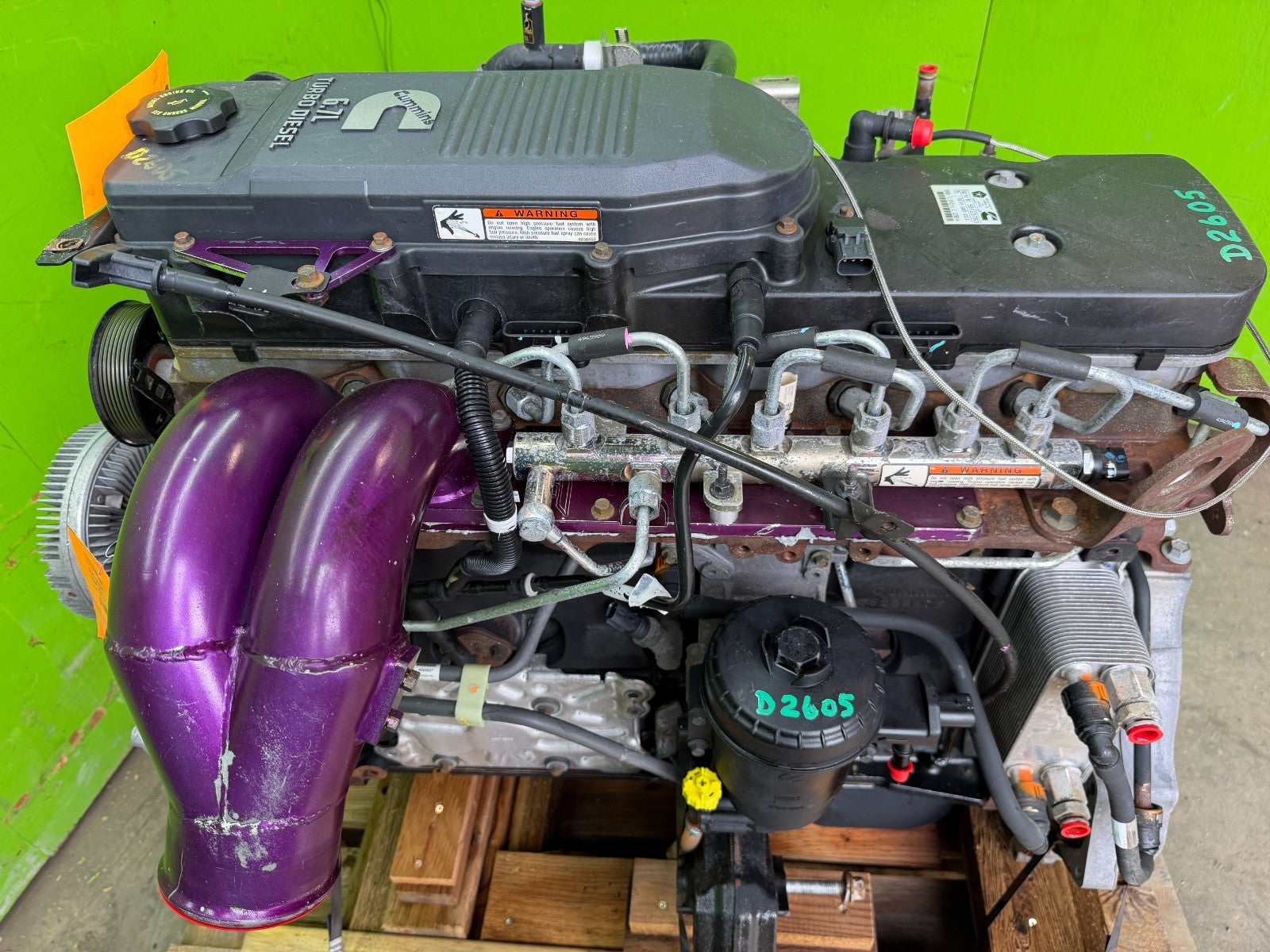 2012 DODGE RAM 2500 3500 6.7 CUMMINS TURBO DIESEL ENGINE MOTOR 10 11 12