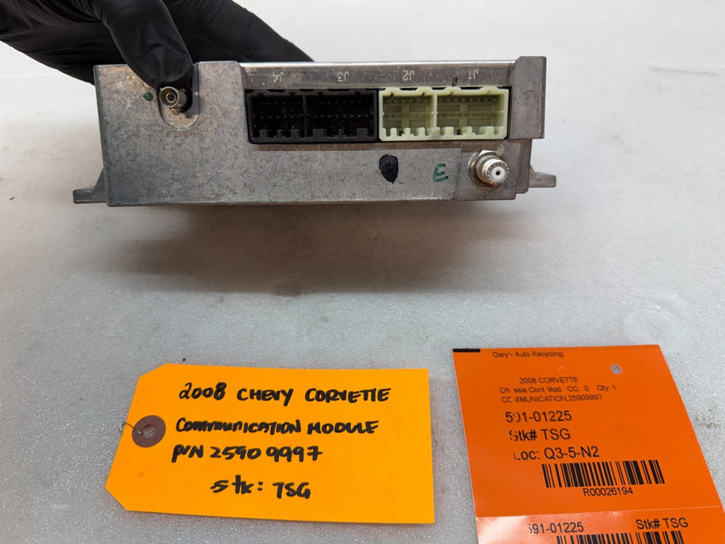 07 08 CHEVROLET CORVETTE C6 OEM ONSTAR COMMUNICATION MODULE 25909997