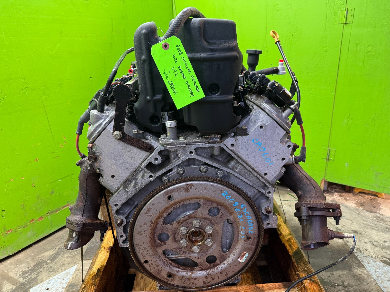07 08 CADILLAC ESCALADE GMC SIERRA 6.2 L92 COMPLETE ENGINE