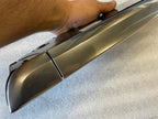 13 PORSCHE 991 C4S TURBO 911 OEM SILVER INTERIOR TRIM CUPHOLDER CONSOLE 12-16