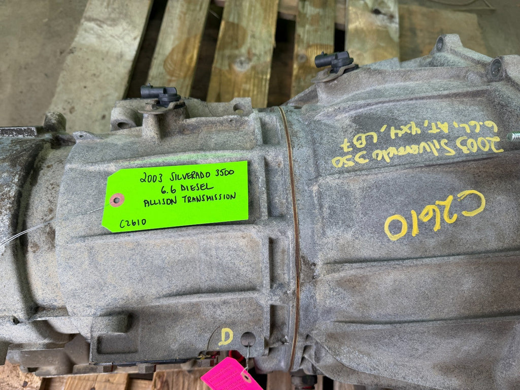 03 CHEVROLET GMC SIERRA SILVERADO 3500HD ALLISON 5SP AUTO TRANSMISSION LB7 4wd