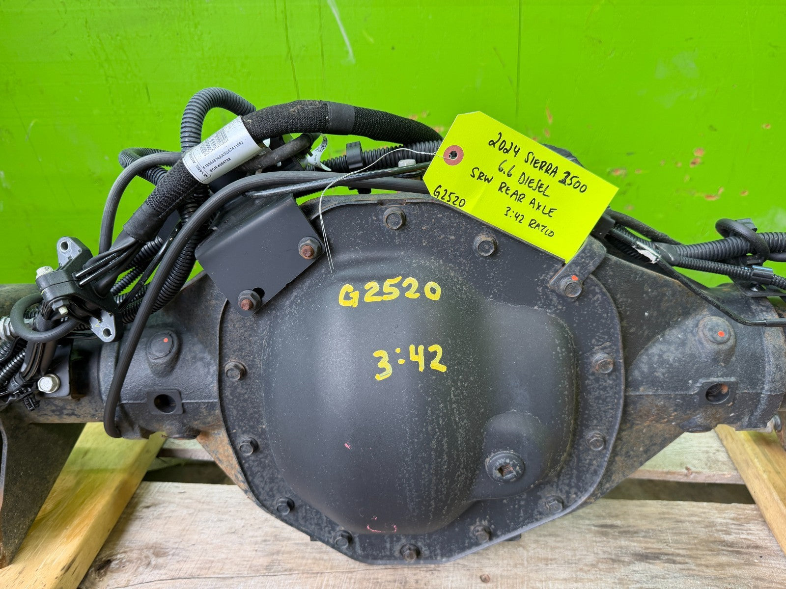 19-24 CHEVROLET GMC SIERRA SILVERADO 2500 3500 G80 REAR DIFFERENTIAL DIFF 3.42
