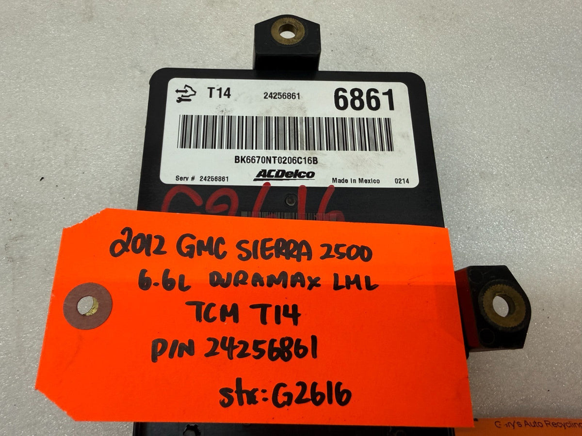 09-15 GMC SIERRA ALLISON T14 TRANSMISSION CONTROL MODULE TCM TCU 24256861
