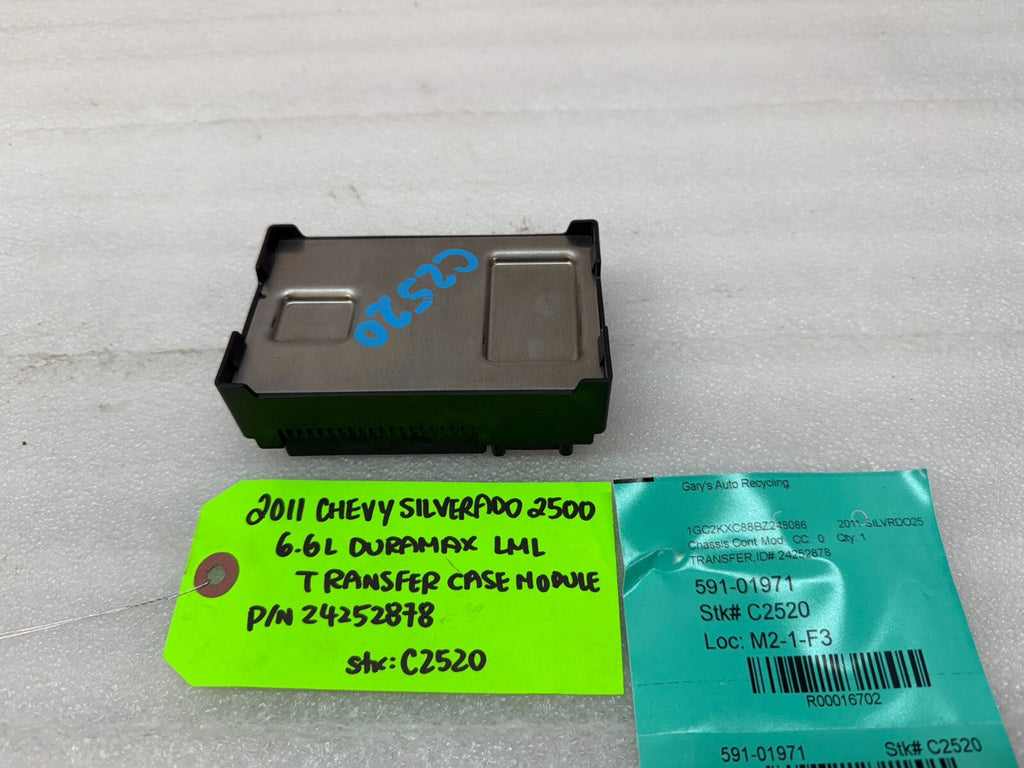 07-14 GMC SIERRA SILVERADO 2500 3500 TRANSFER CASE CONTROL MODULE 24252878