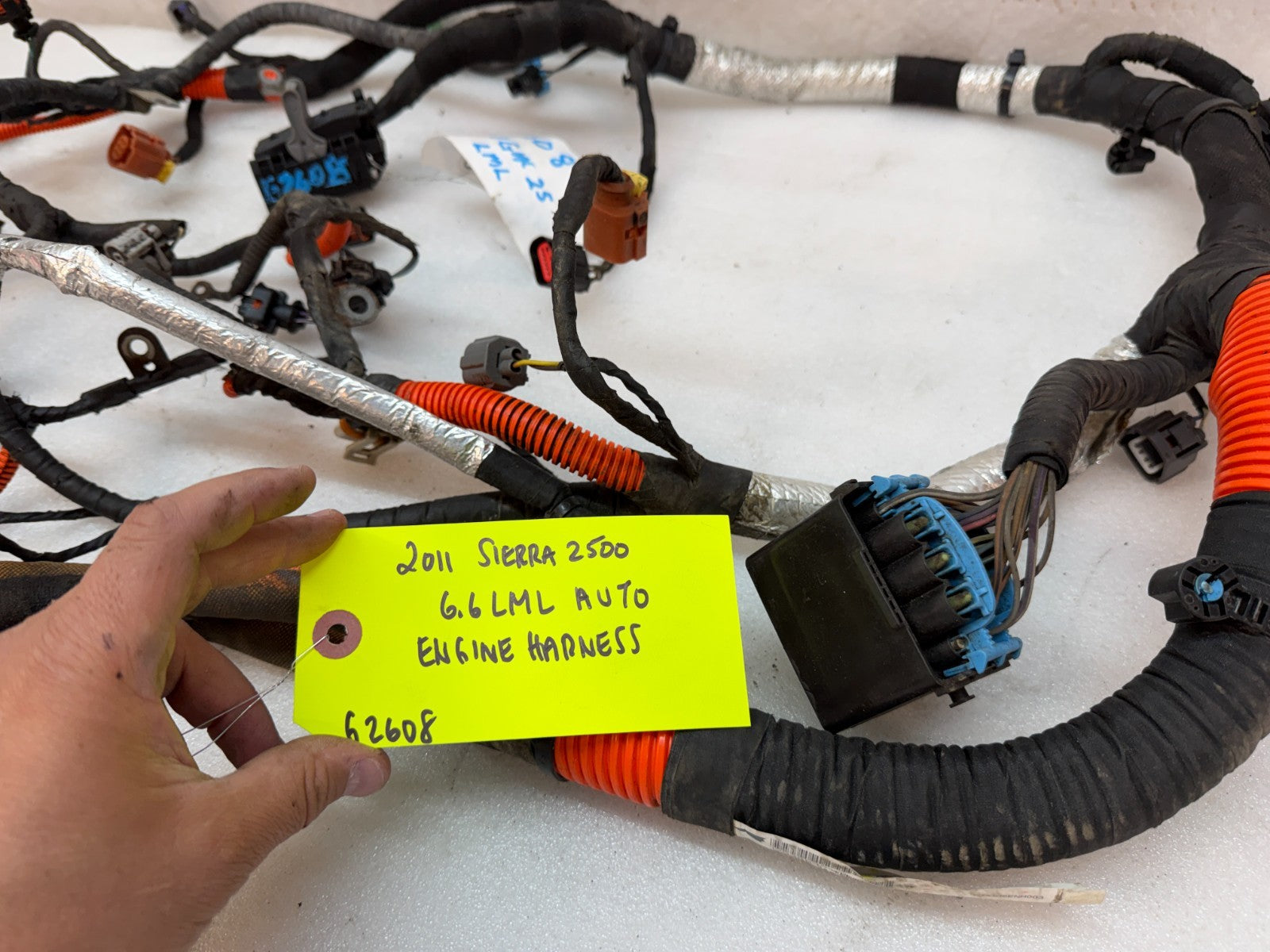 11 GMC SIERRA CHEVROLET SILVERADO 3500HD DURAMAX 6.6 LML ENGINE WIRING HARNESS