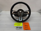 16 FORD MUSTANG GT BLACK LEATHER STEERING WHEEL W CONTROLS  6sp MANUAL 15 16 17