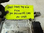 03 Chevrolet GMC LB7 6.6 DURAMAX FICM FUEL INJECTION CONTROL MODULE 8972160775