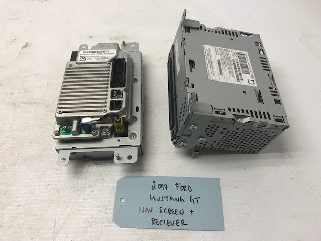 15 16 17 FORD MUSTANG 5.0 GT OEM NAVIGATION STEREO RADIO SCREEN CD PLAYER
