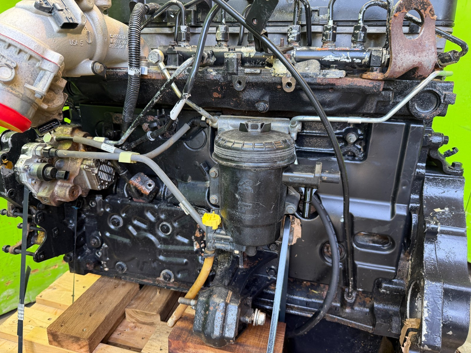 10 11 12 DODGE RAM 2500 3500 6.7 CUMMINS TURBO DIESEL ENGINE MOTOR REMAN STUDDED
